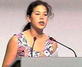 Discours de Severn Suzuki au sommet de la Terre en 1992