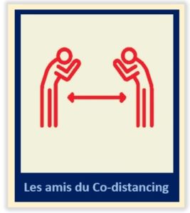 Mes amis de co-distancing