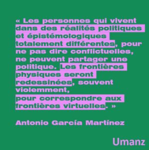 Frontières virtuelles / Frontières physiques