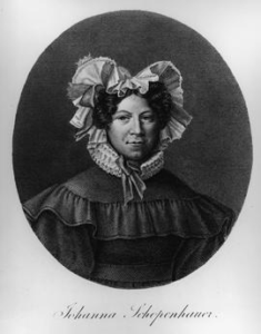 La lettre de Johanna Schopenhauer à son fils