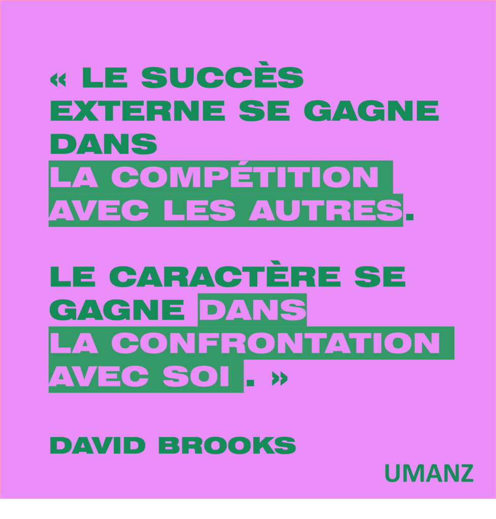 Le Caractère Vs le Succès