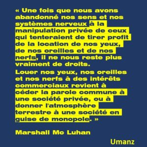 Louer nos oreilles, nos yeux et nos nerfs