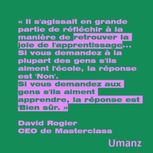 Retrouver la joie d’apprendre
