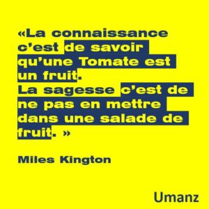 La sagesse VS la connaissance