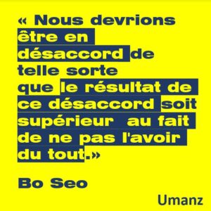 Les désaccords fructueux