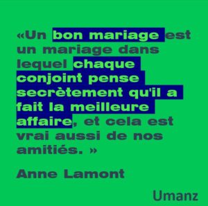 Le secret des bons mariages