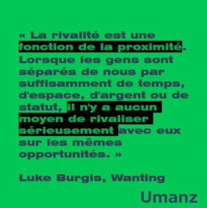 La rivalité est une fonction de la proximité