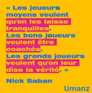 La différence entre les joueurs moyens, les bons joueurs et les grands joueurs
