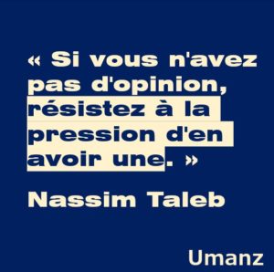 L’opinion n’est pas obligatoire