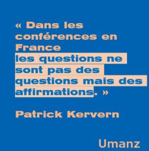 Les questions dans les conférences en France