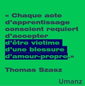 Apprentissage de l’humilité – Humilité de l’apprentissage