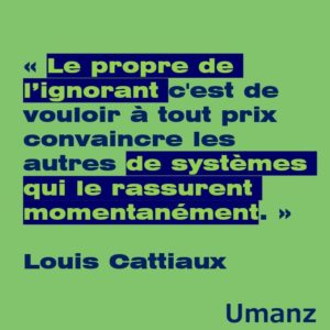 Le propre de l’ignorant