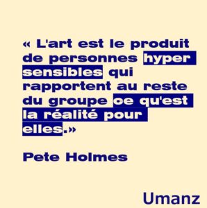 L’art est hypersensible
