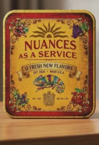 Créer le goût du futur et 4 autres Nuances as a Service