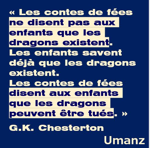 Les enfants et les dragons des contes de fées