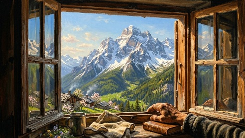 C’est la montagne qui entre dans la chambre