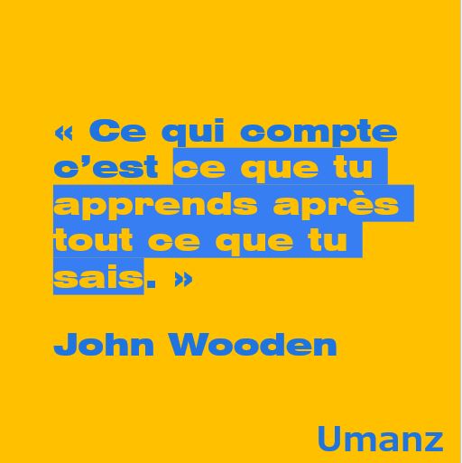 L&rsquo;apprentissage de ce qui compte vraiment