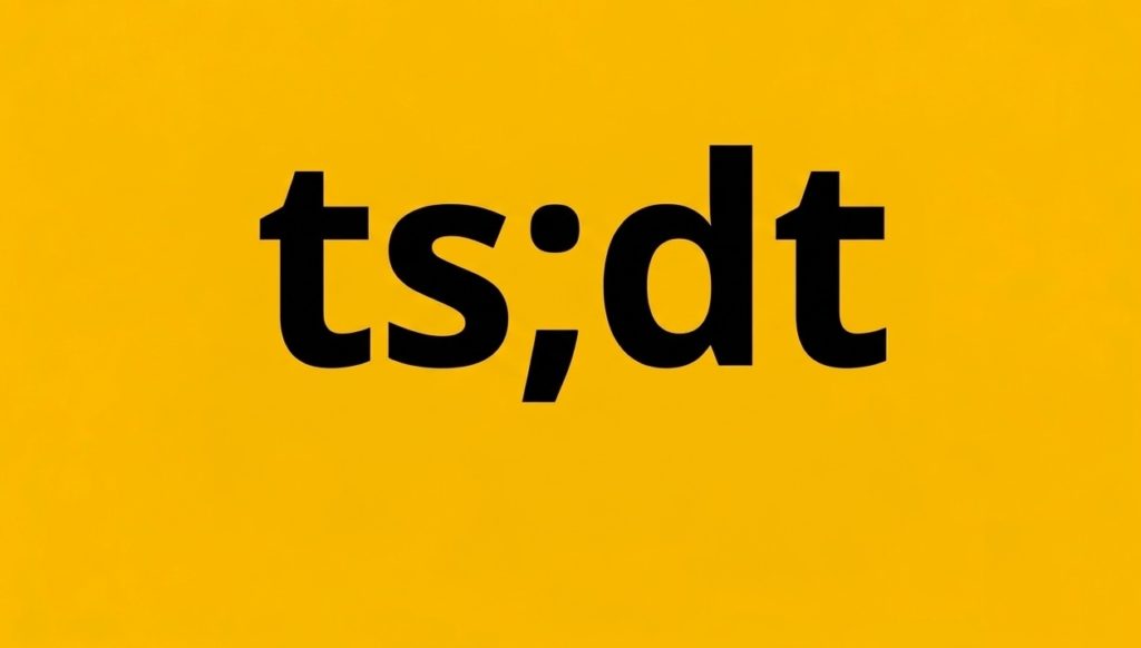 TS; DT : Too Short; Didn&rsquo;t Thing ou le retour du profond